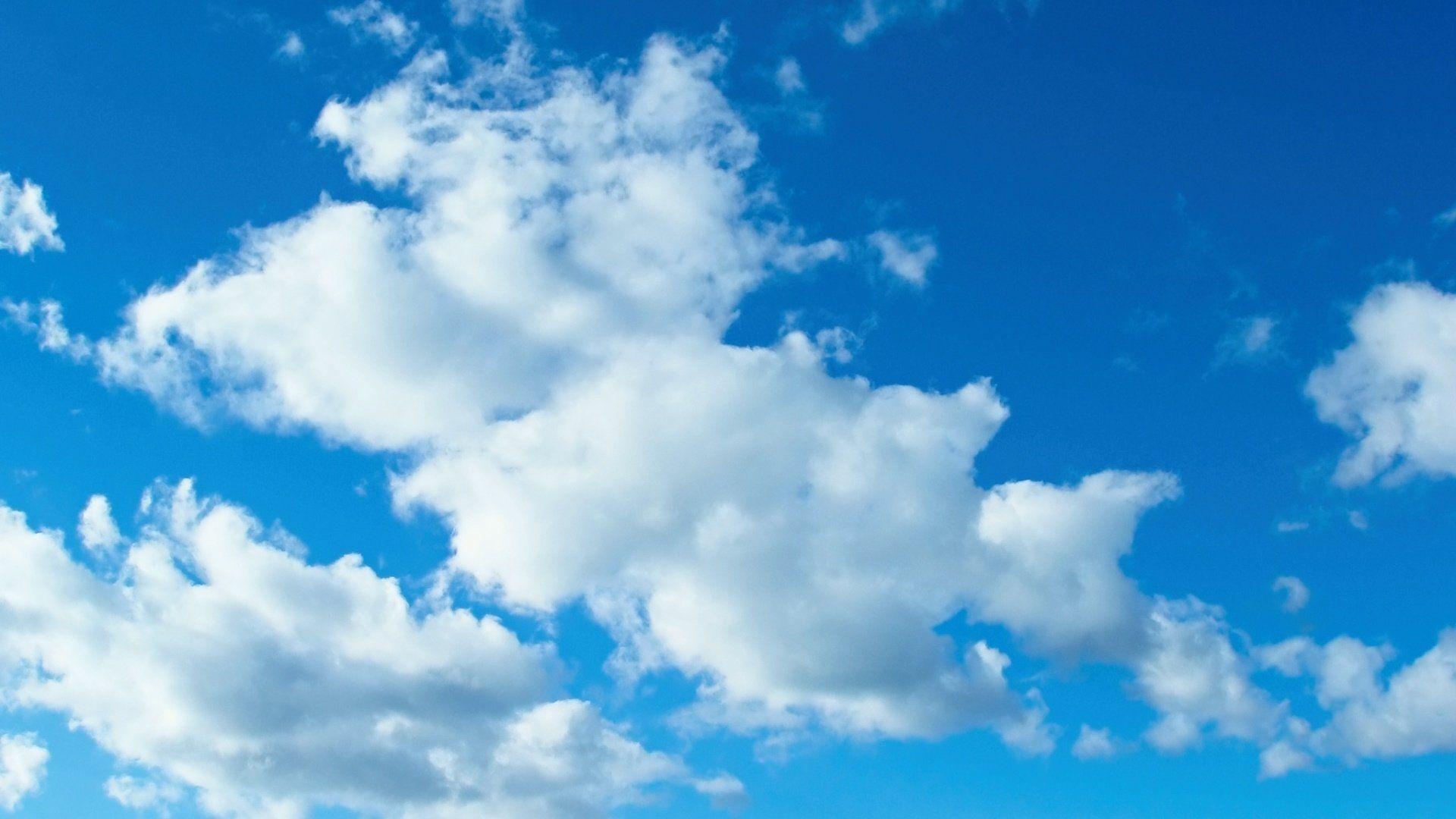 1920x1080 Sky With Little Clouds