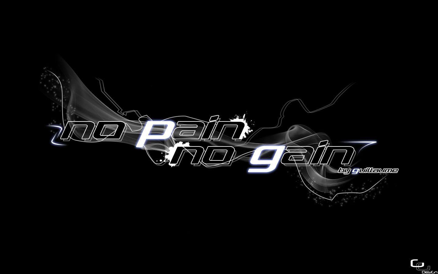 1440x900 No Pain No Gain Wallpaper