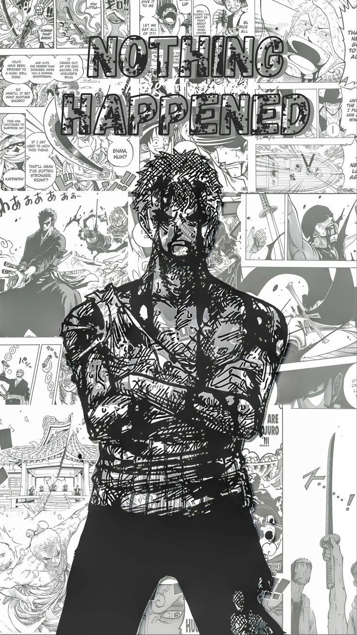 Manga Zoro Wallpapers Top Free Manga Zoro Backgrounds WallpaperAccess