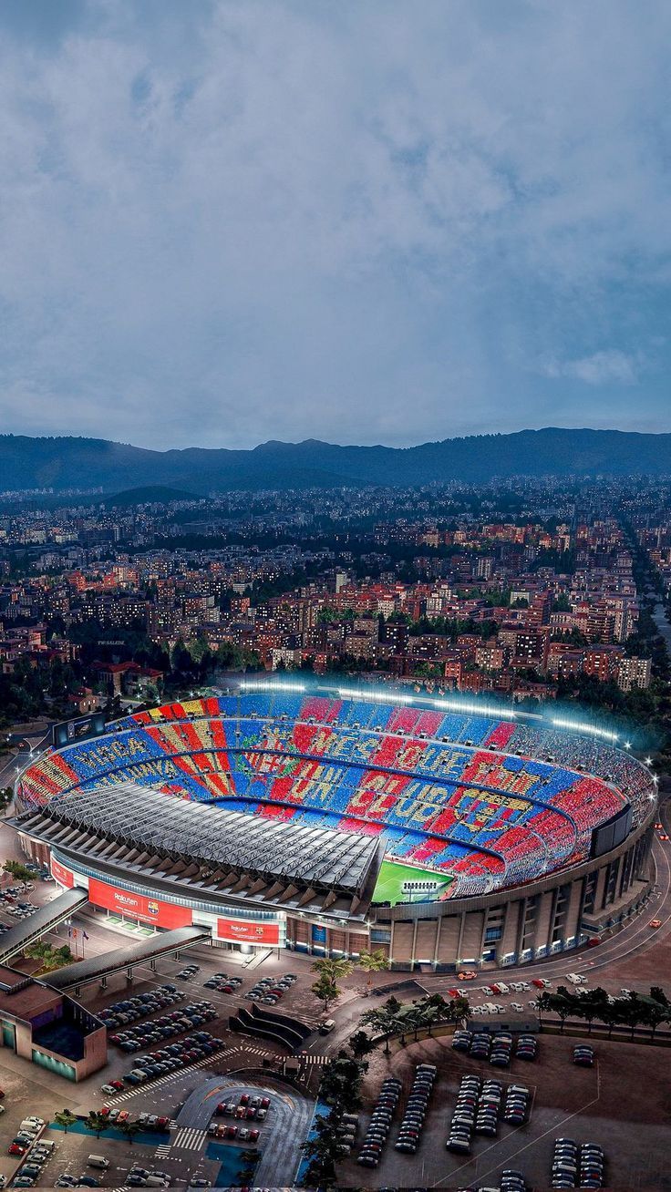 736x1308 Camp Nou. Camp nou, Fc barcelona, Fc barça