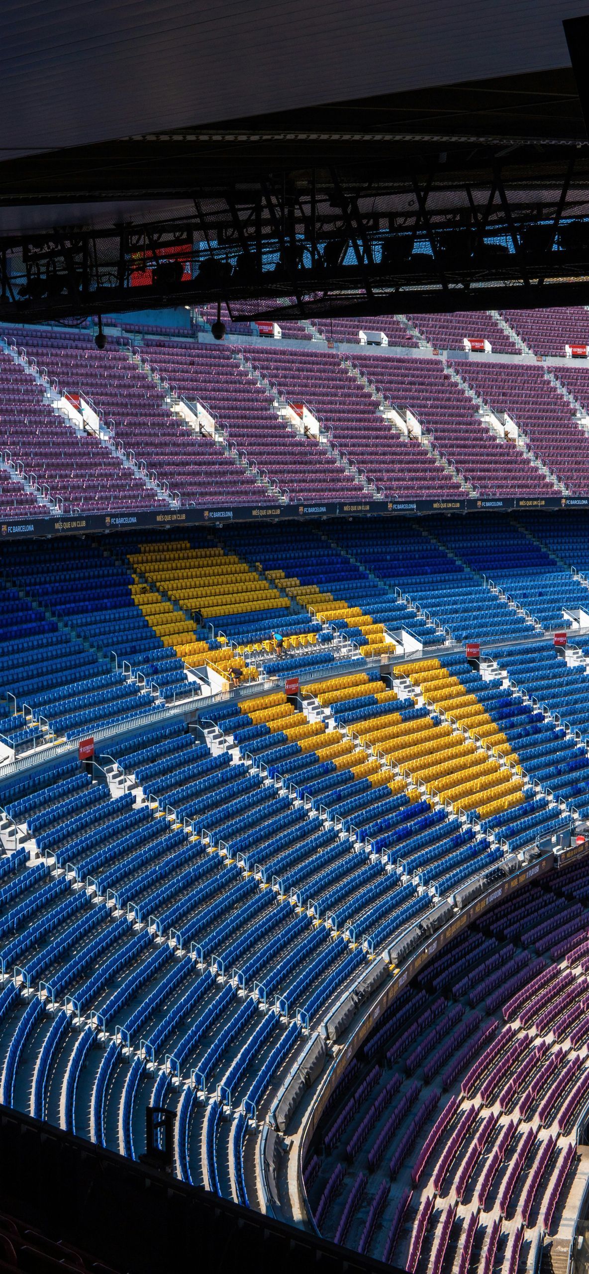 1184x2560 FC Barcelona Wallpaper for iPhone Pro Max, X, 6