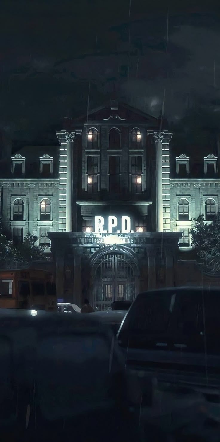 736x1477 Raccoon City Police Department. Wallpaper
