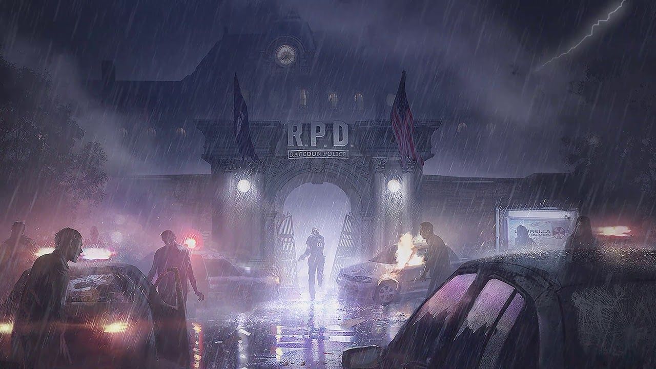 1280x720 Live Wallpaper] Resident Evil 2 Remake R.P.D. [4K]