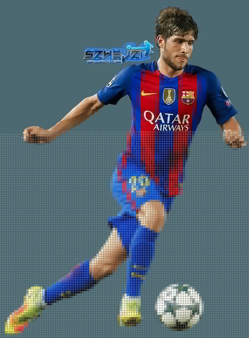 850x1152 Sergi Roberto by szwejzi HD phone wallpaper