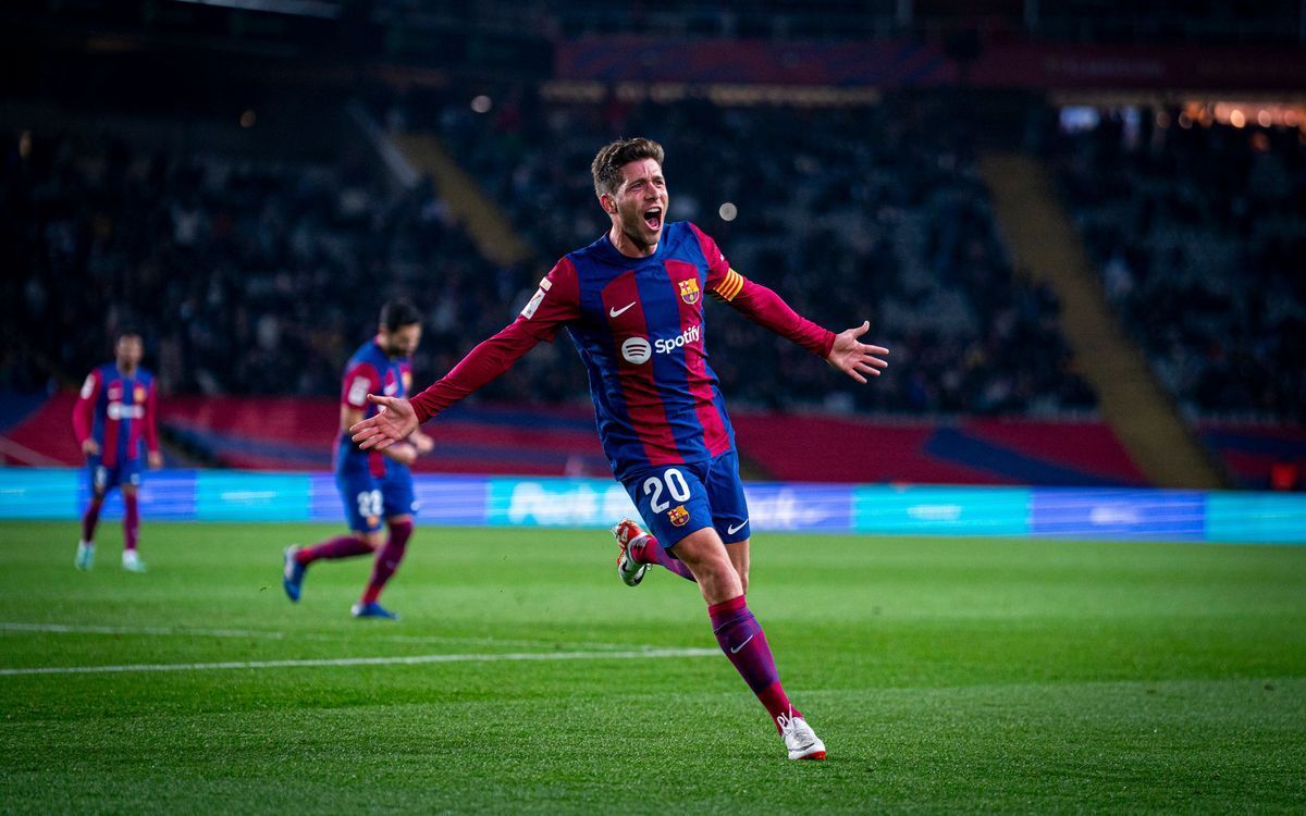 1200x750 Sergi Roberto: leading by example and grabbing goals