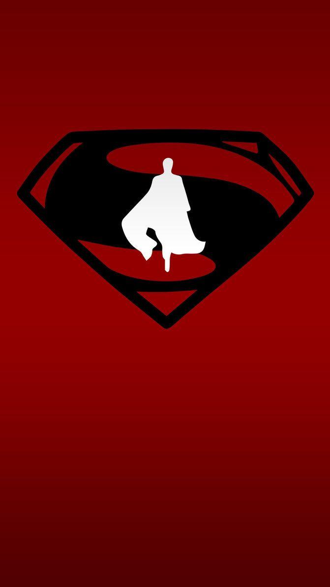 671x1191 Man Of Steel iPhone 5 Wallpaper 2 (Version 1)