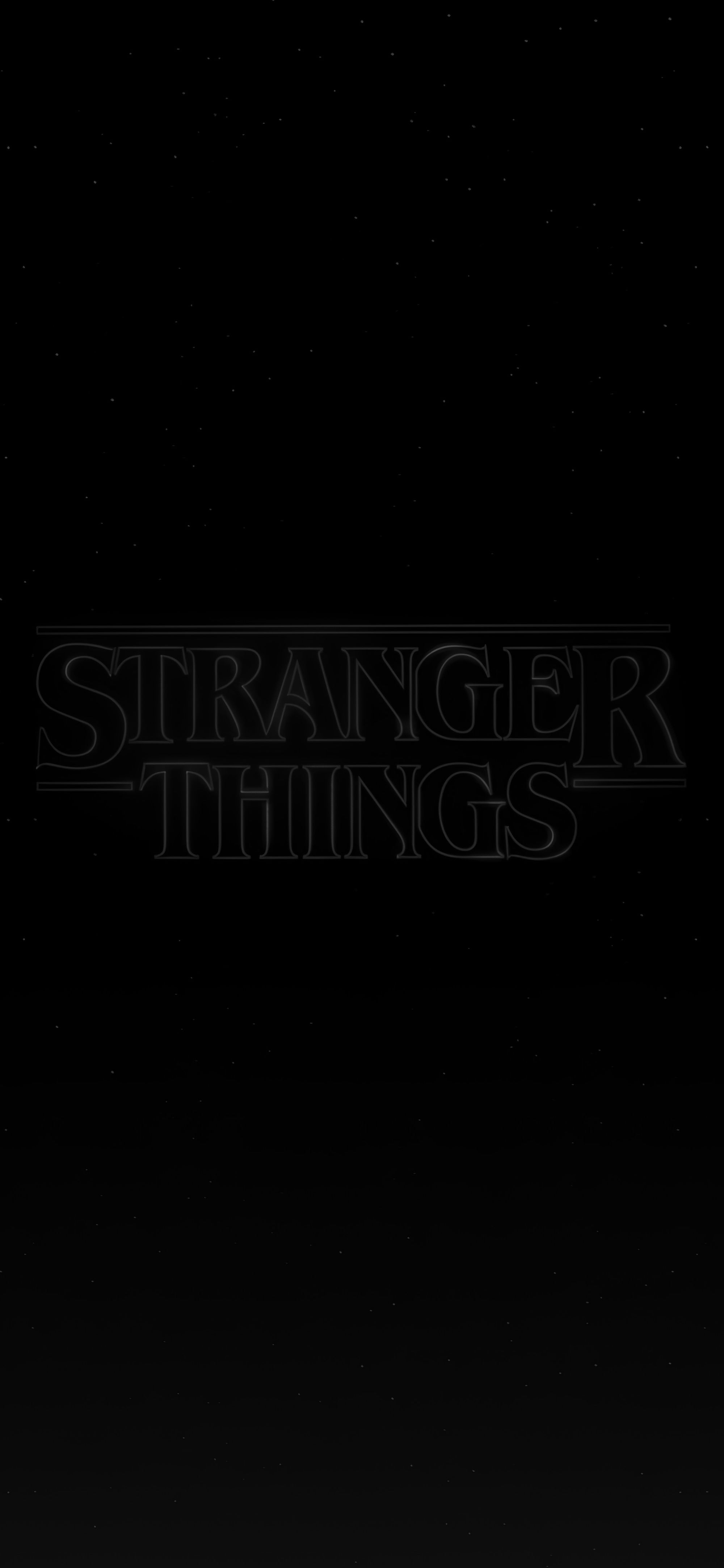 2000x4329 Stranger Things Logo Dark Wallpaper Aesthetic Wallpaper