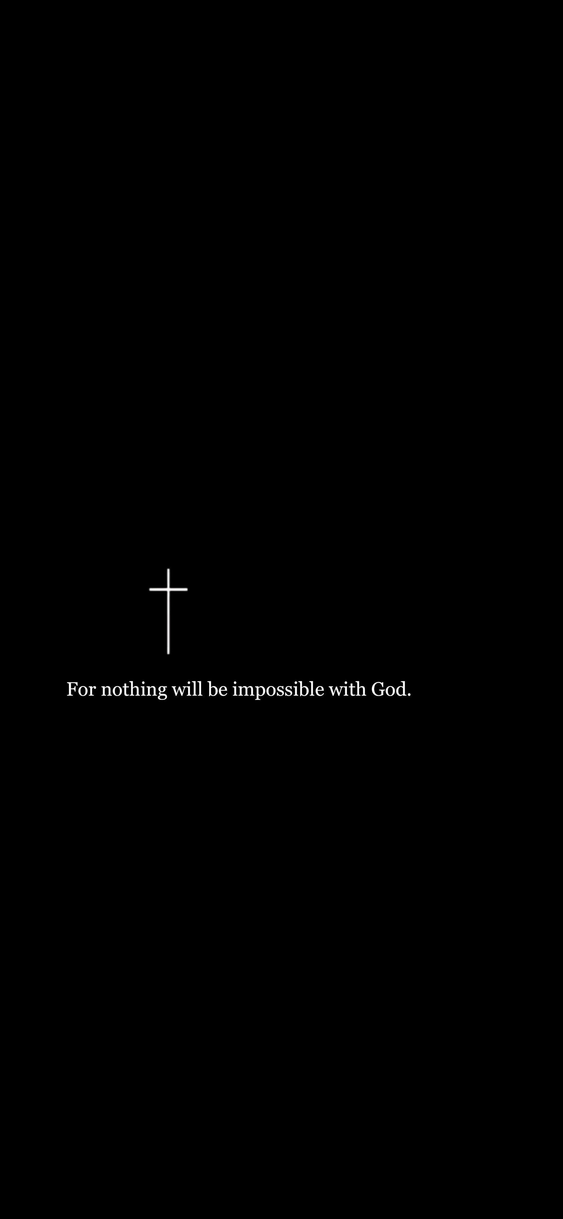 1892x4096 Aesthetic.Wallpaper on X: For with God all things are possible ✝️ / X