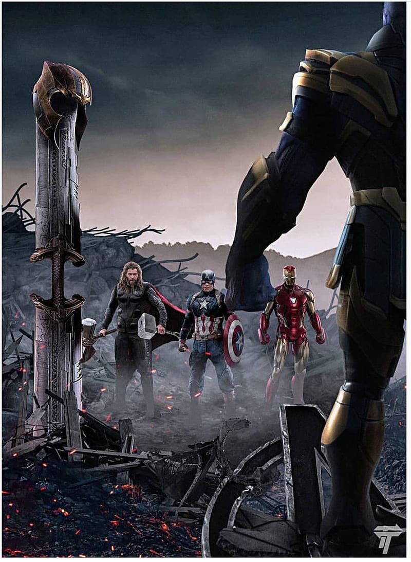 Captain America In Endgame Wallpapers - Top Free Captain America In ...