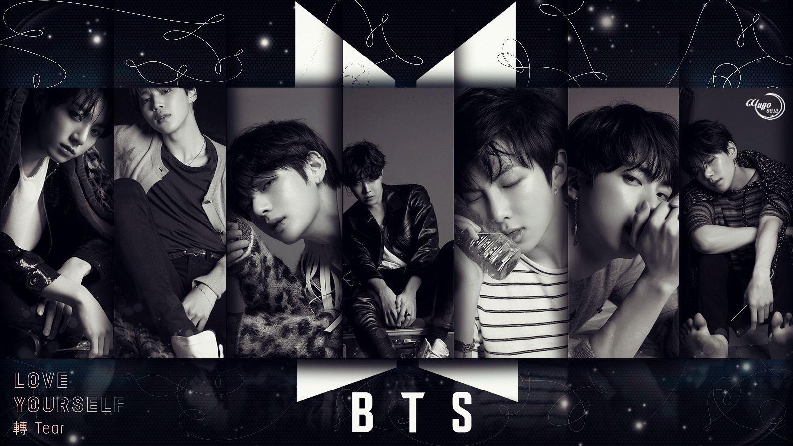 1600x900 Wallpaper Of BTS FAKE LOVE #WALLPAPER For Fans Of Yulliyo8812. Bts, Jimin, Jin, Suga, RM, J Hope, Jungkook, V. Bts Walpaper, Fake Love, Bts Love Yourself