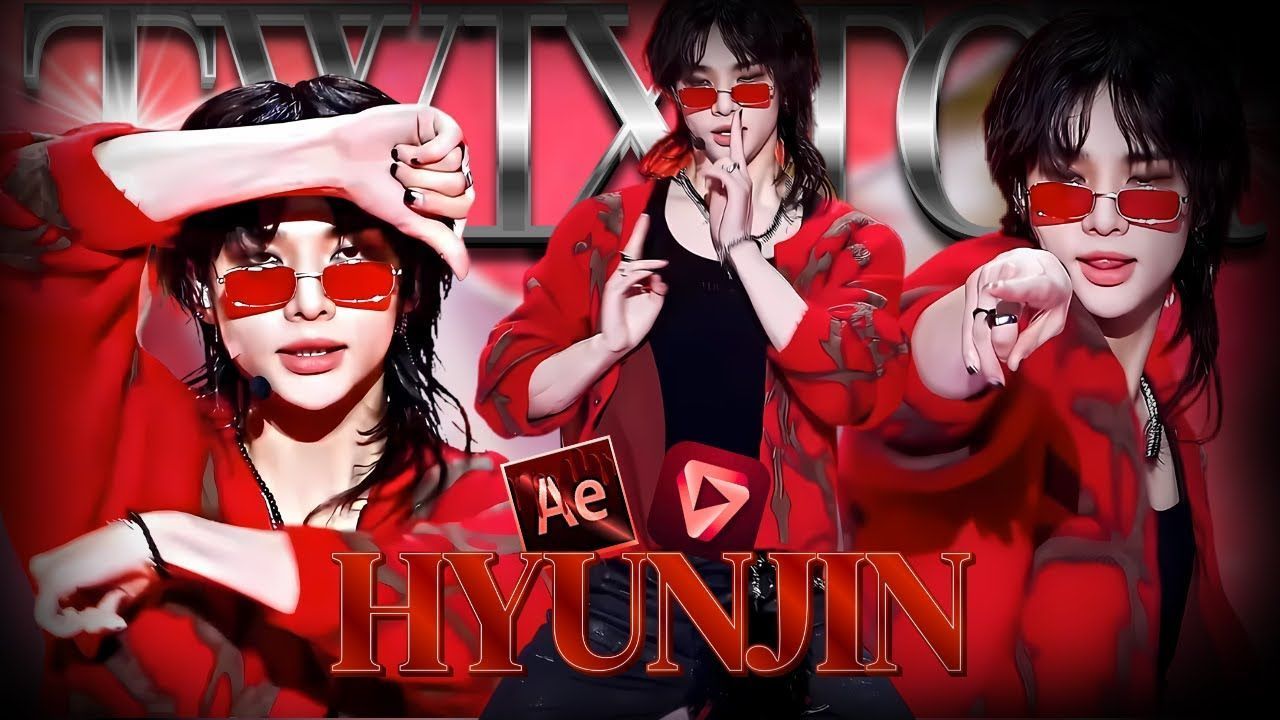 1280x720 Hyunjin Stray Kids 'Chk Chk Boom' Facecam 240720 Edit Clips (Slo Mo Twixtor)