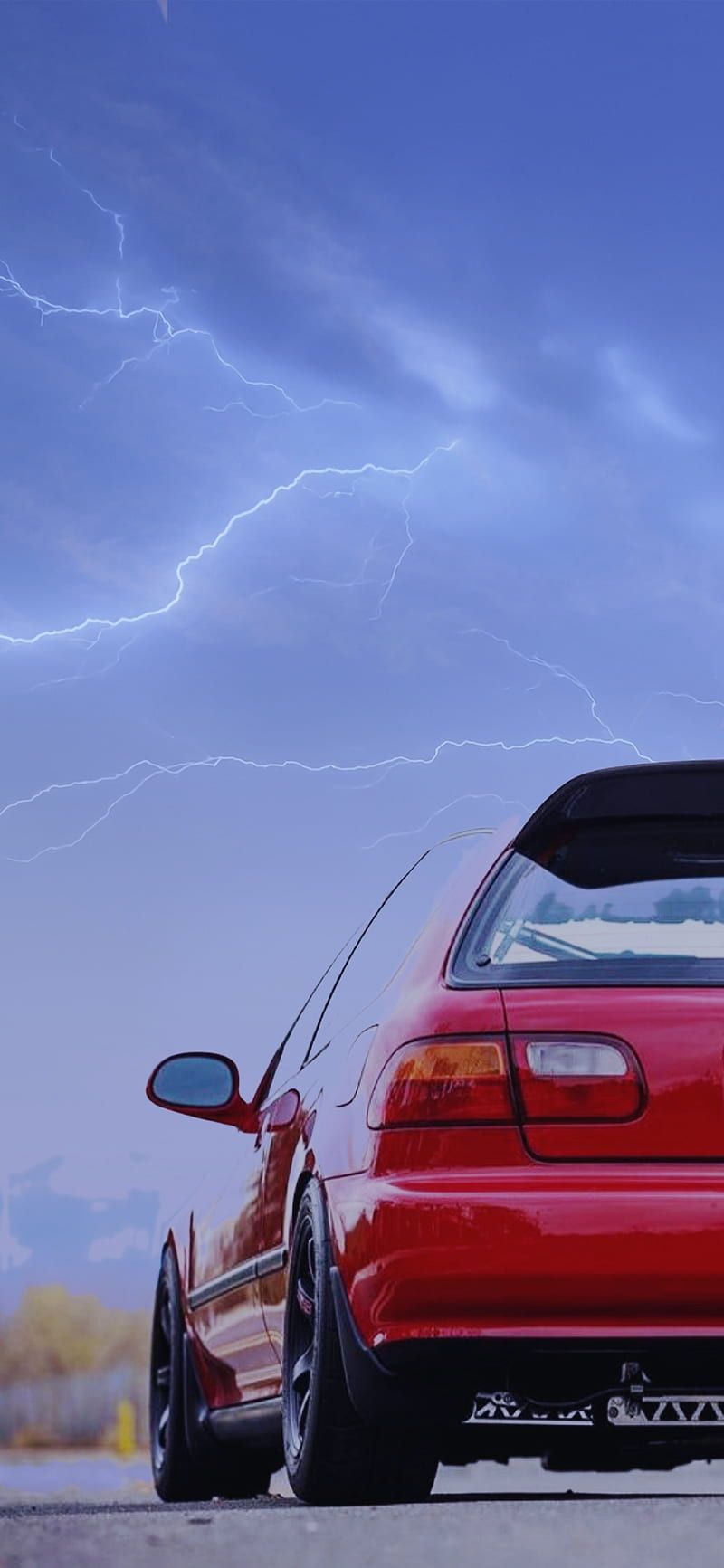 800x1733 Honda civic, car, eg, japan, jdm, legend, modified, turbo, vtec, HD phone wallpaper