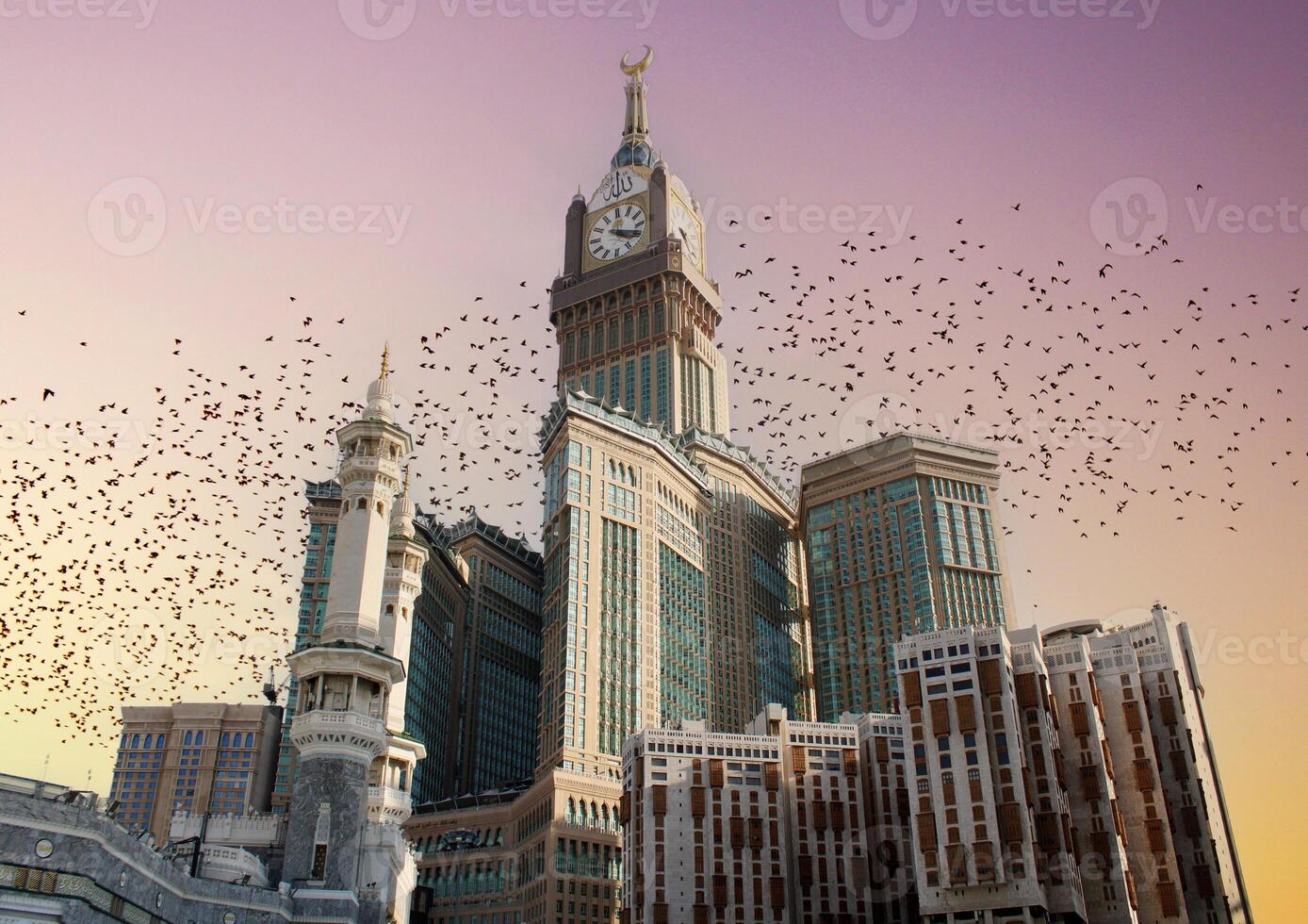 1388x980 Mecca Clock Tower , Image and Background for Free Download