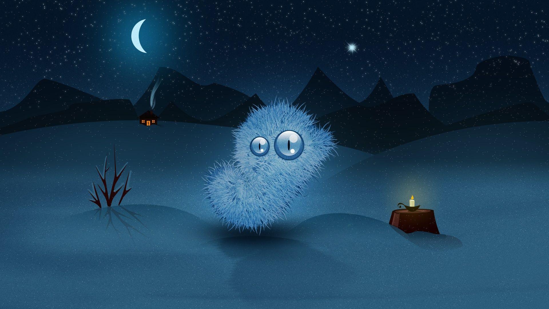 1920x1080 Free download 3D Wallpaper Winter Nights 2305 1920x1080 pixel