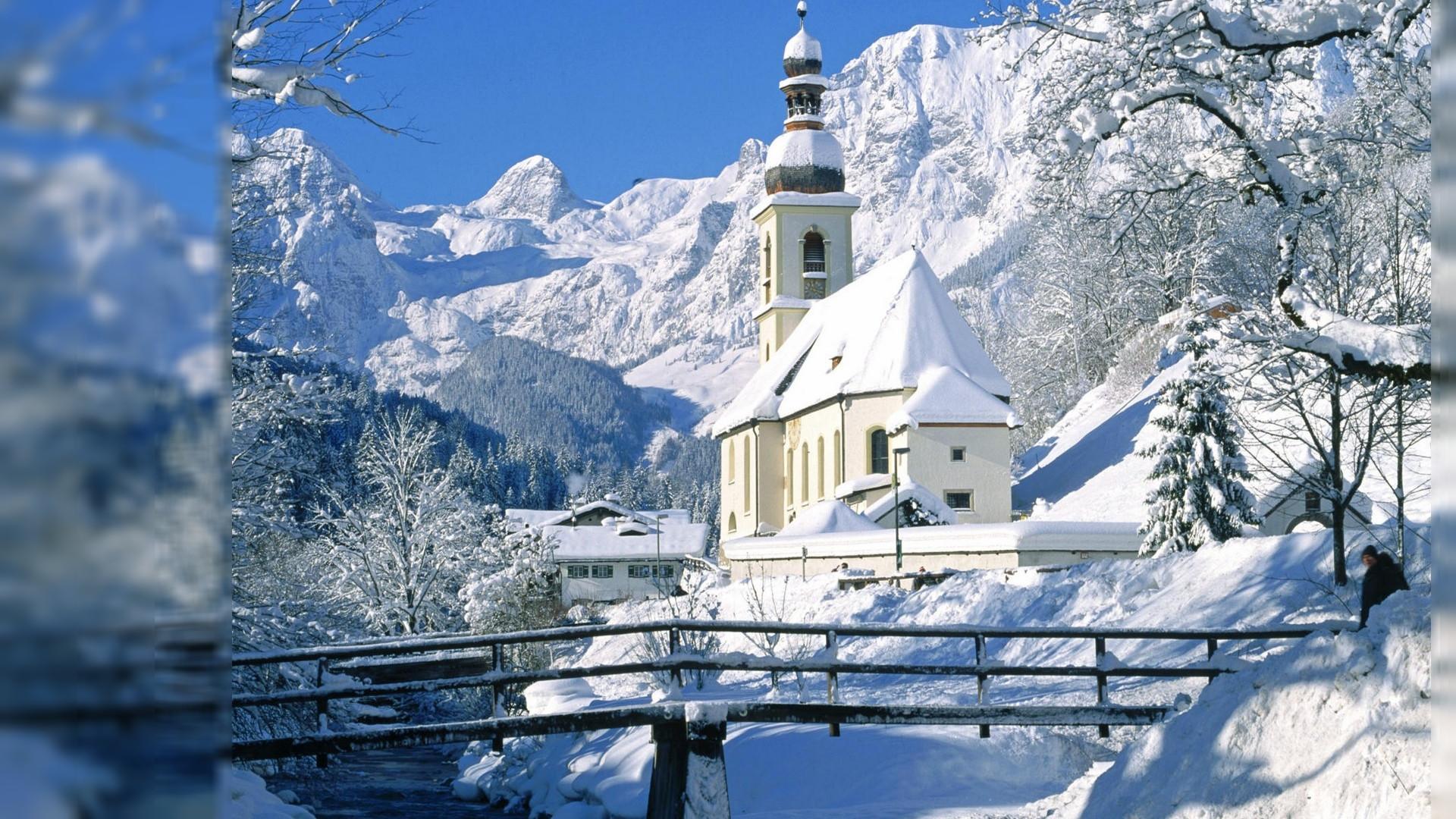 1920x1080 3D Animated Winter Wallpaper Desktop