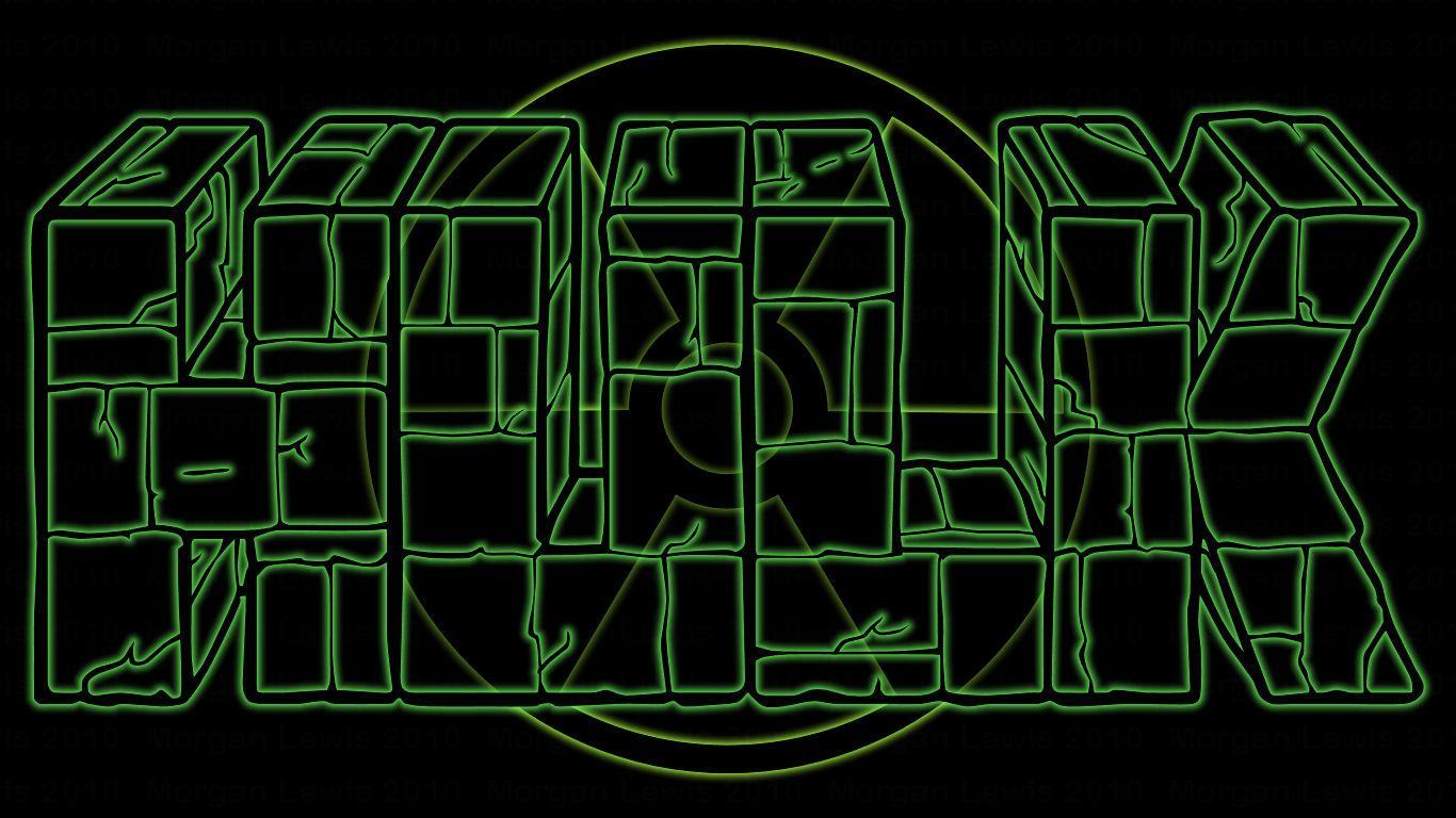 1366x768 Glowing Text Logo WP