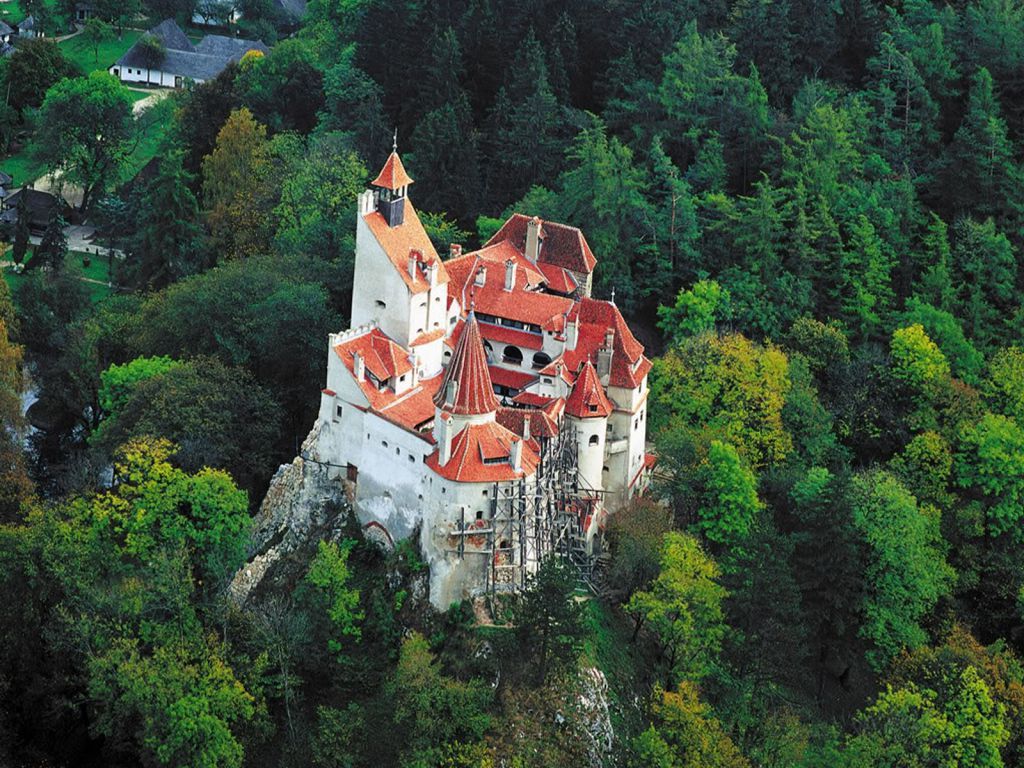 1024x768 Bran Castle (Dracula's Castle). Romania: Food Politics and Globalization