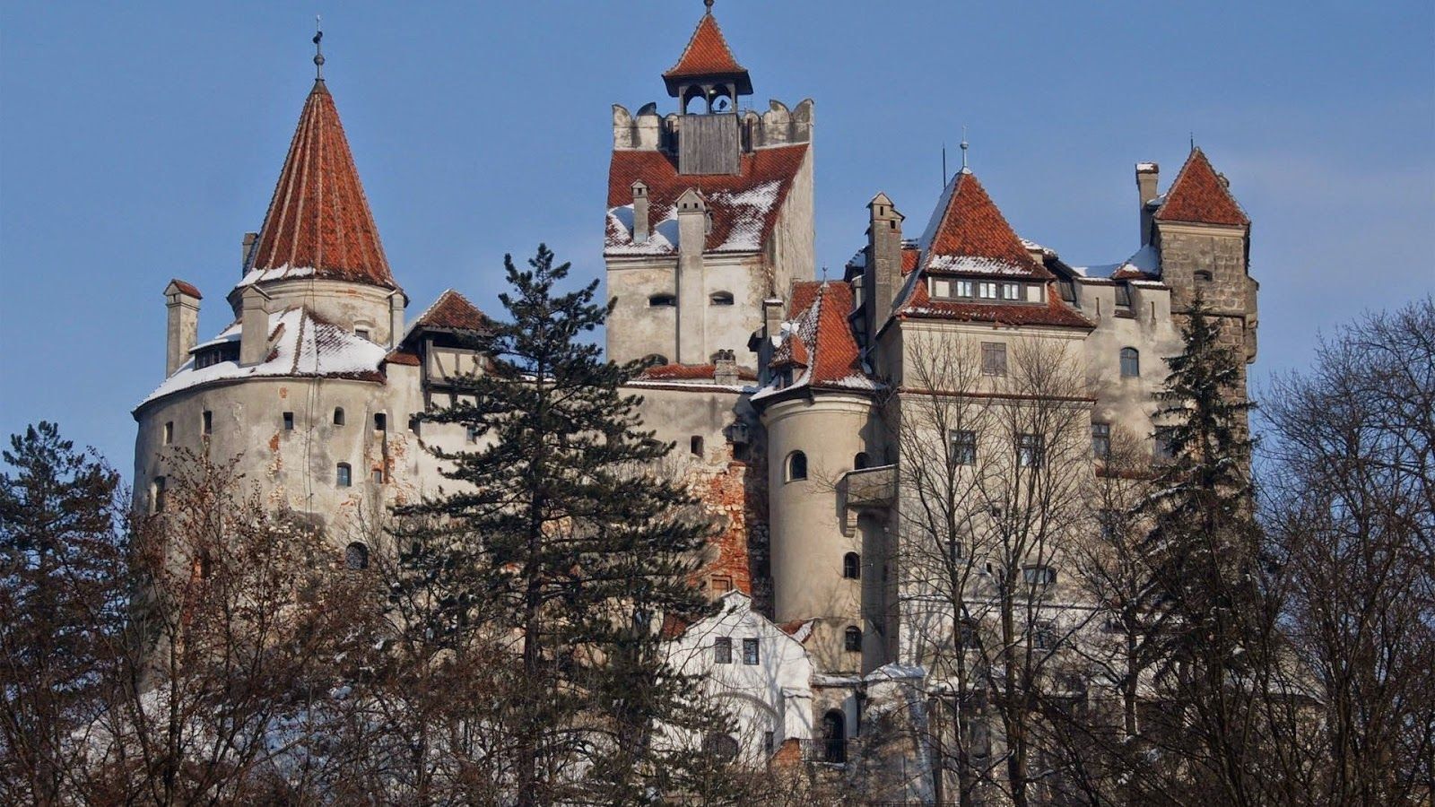 1600x900 Bran Castle High Definition Wallpaper 98336