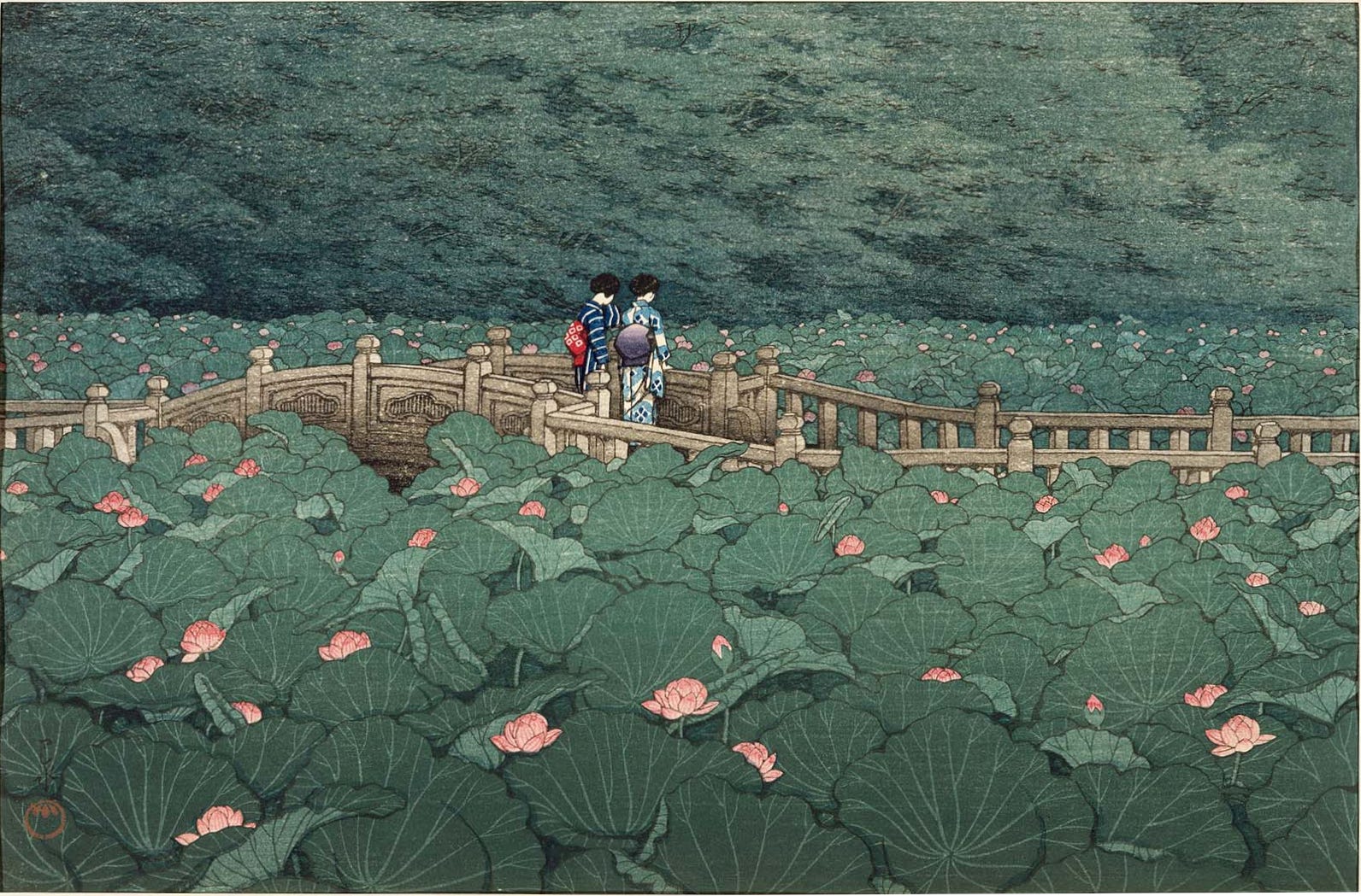 1592x1049 The Dreamy Realism of Kawase Hasui.