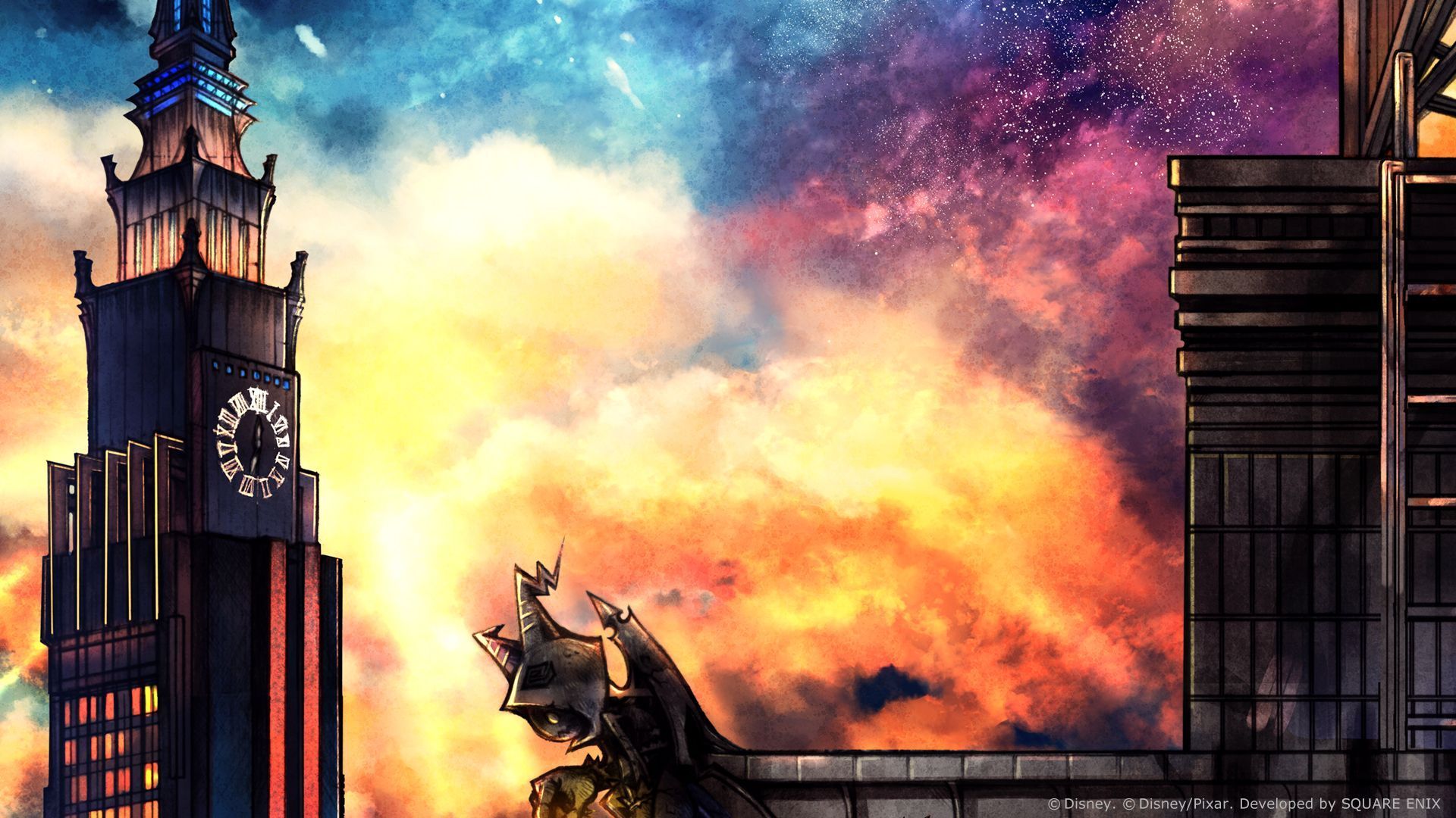 1920x1080 KINGDOM HEARTS on X: Add some magic to your next video call with a custom #KingdomHearts III background✨ Which one is your favorite? #StayAtHome / X
