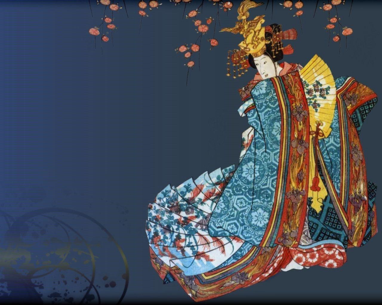1280x1024 Ukiyo E Wallpaper