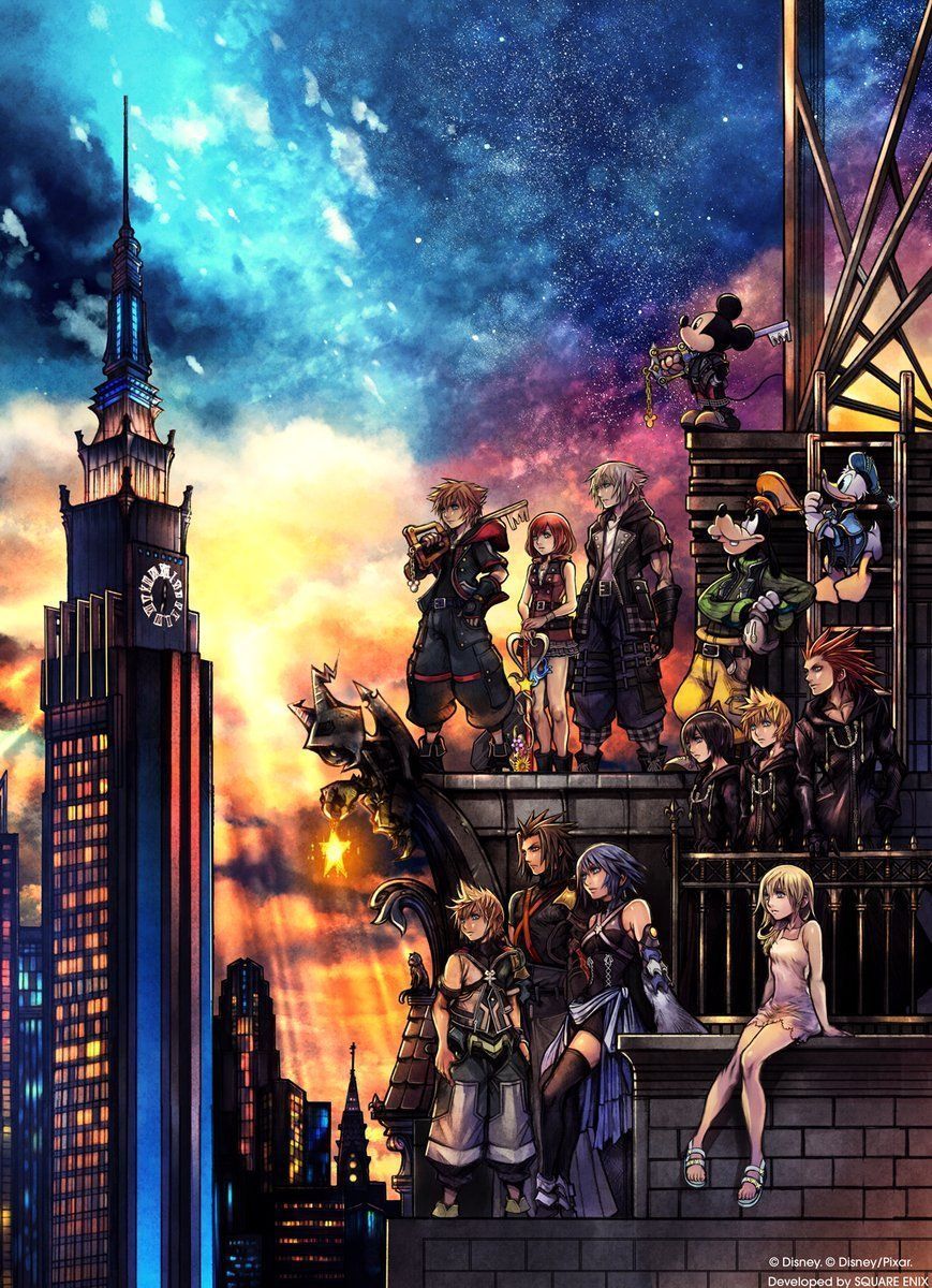 869x1200 Kingdom Hearts III