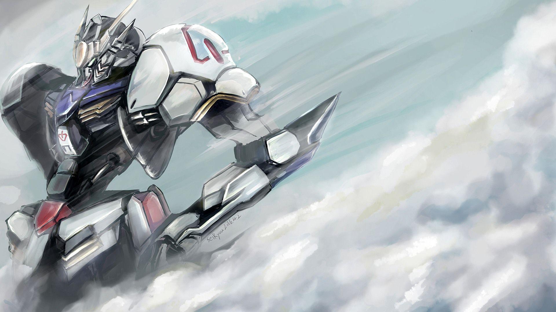 1920x1080 Gundam Barbatos Wallpaper