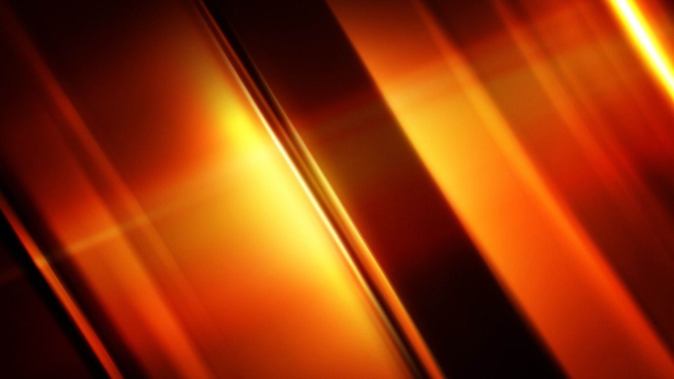 1366x768 Aero Dark Orange Abstract HD Wallpaper