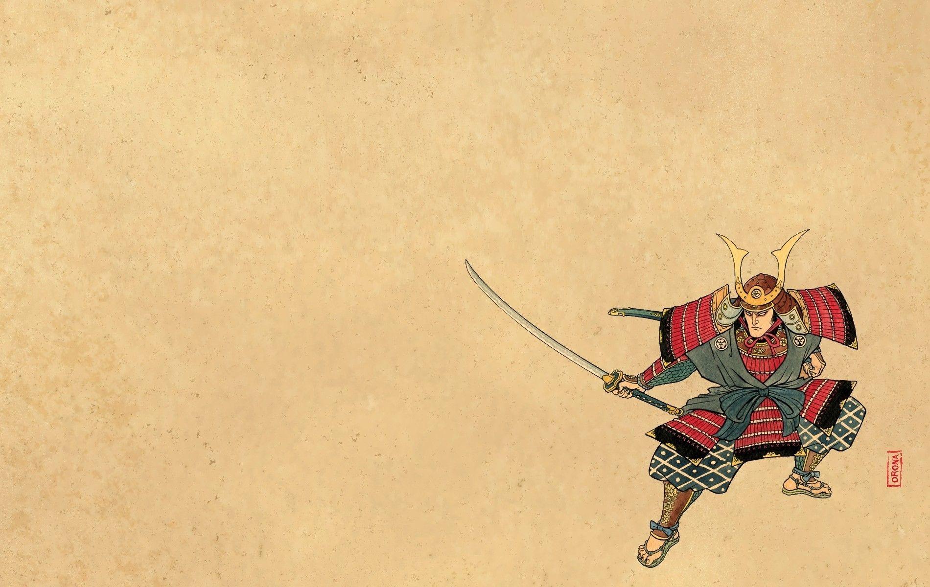 1900x1200 Download 1900x1200 Katana samurai ukiyoe Wallpaper