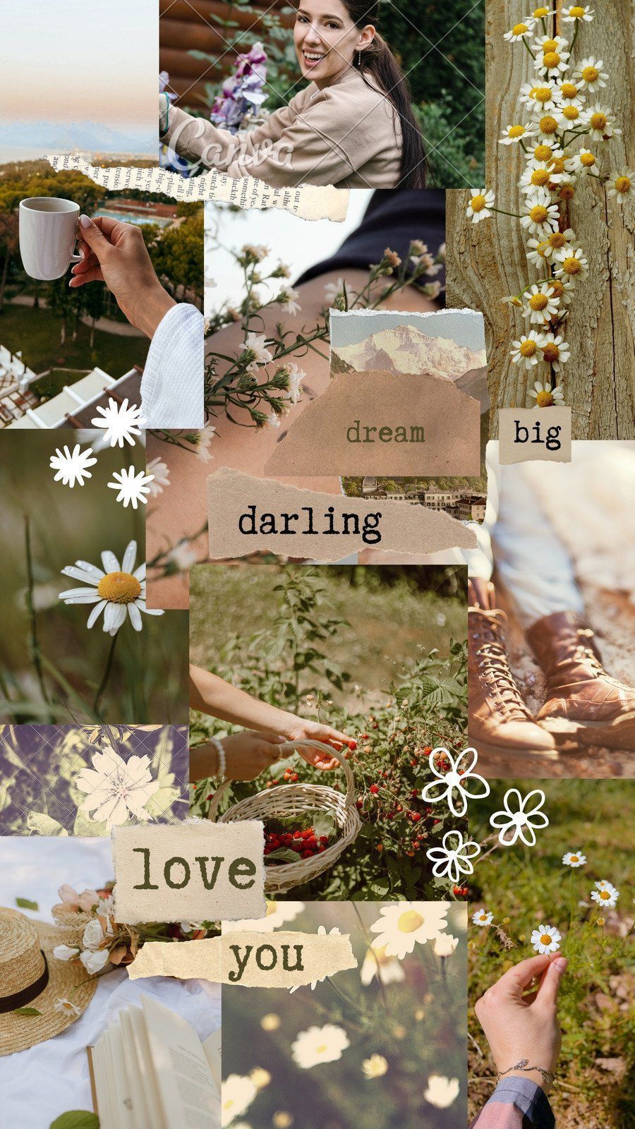 900x1600 Free aesthetic phone wallpaper templates to customize