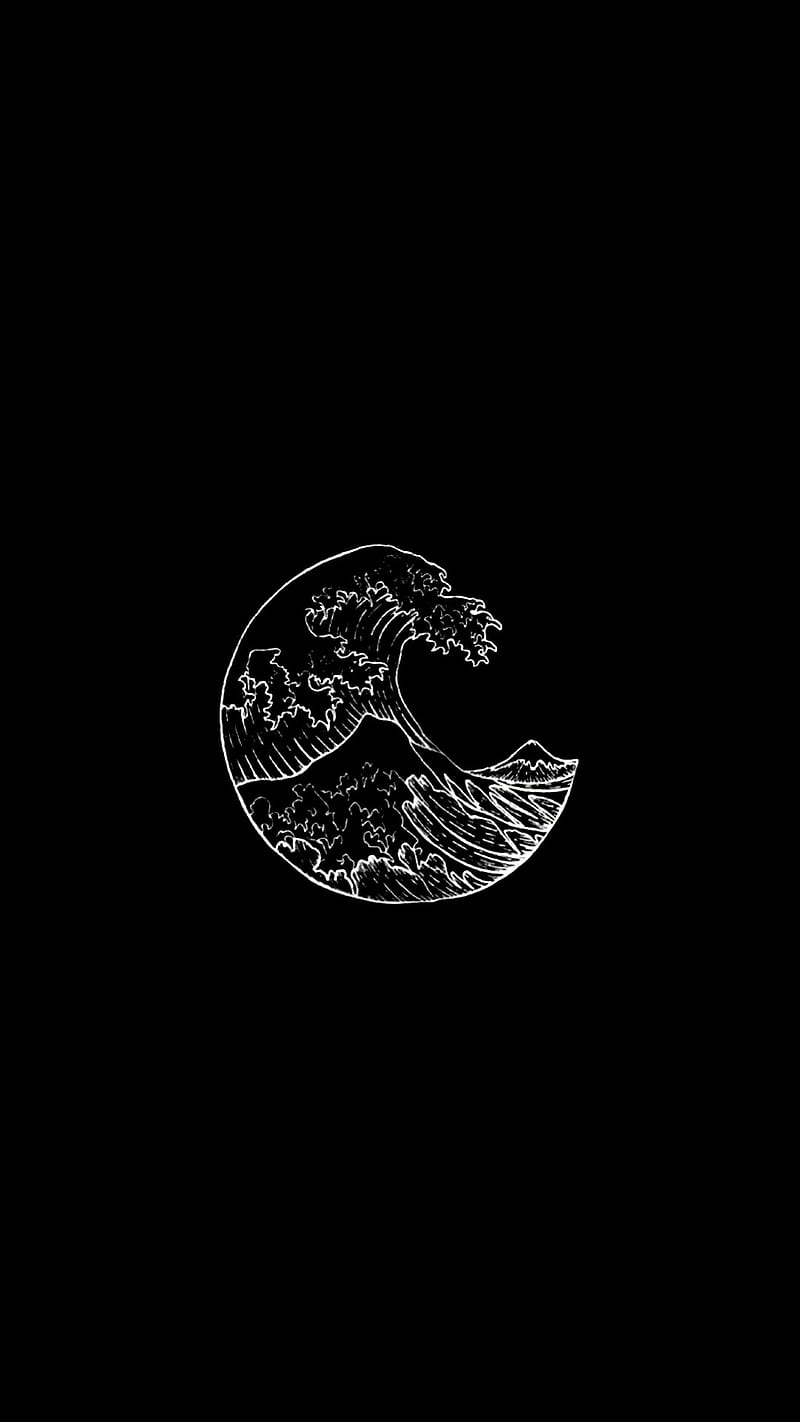 800x1422 Mobile Black Aesthetic - Black and White Android, HD phone wallpaper