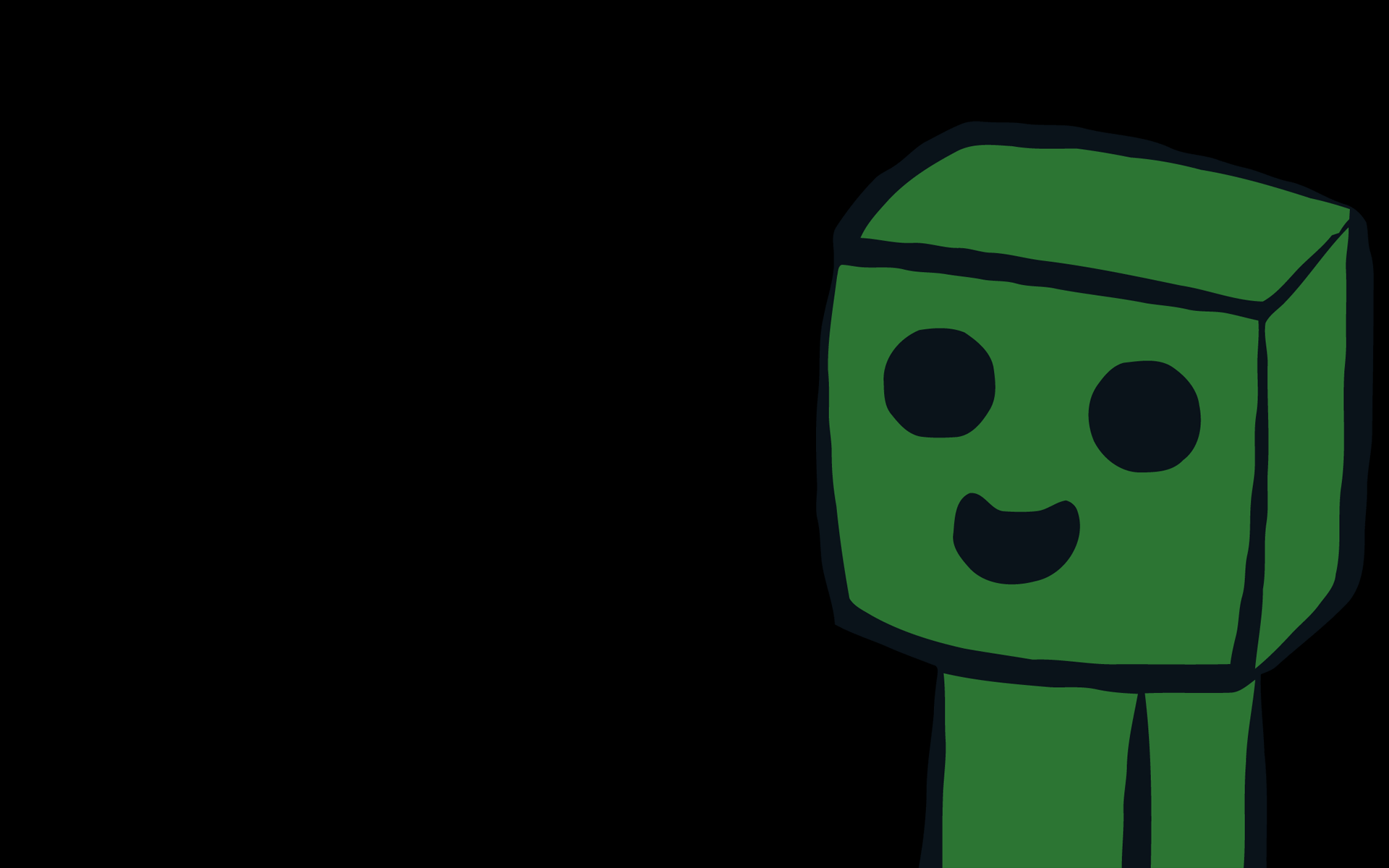 1920x1200 Minecraft Creeper iPhone Background HD