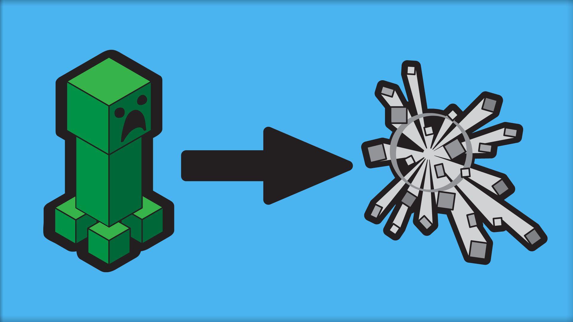 1920x1080 Cute Creeper Wallpaper
