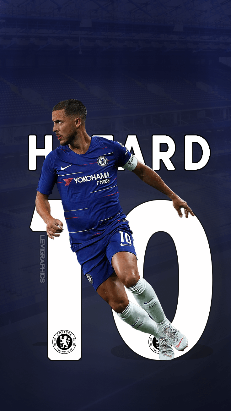 736x1308 Eden Hazard Phone Wallpaper (2018 2019)