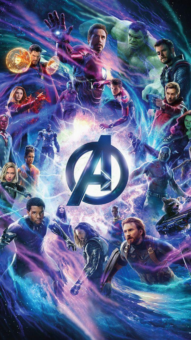 Hình nền điện thoại 670x1192 Avengers: Infinity War (2018).  Nền Marvel