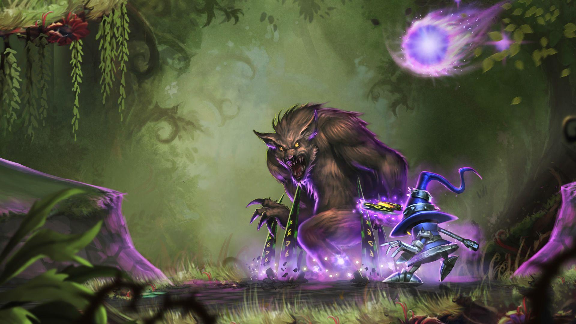 1920x1080 Great Hunt Veigar of Legends Wallpaper
