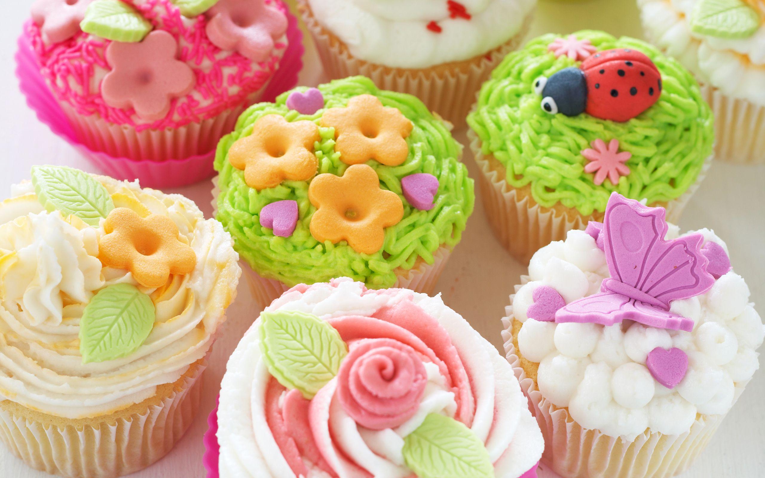 2560x1600 Cupcake Wallpaper HD