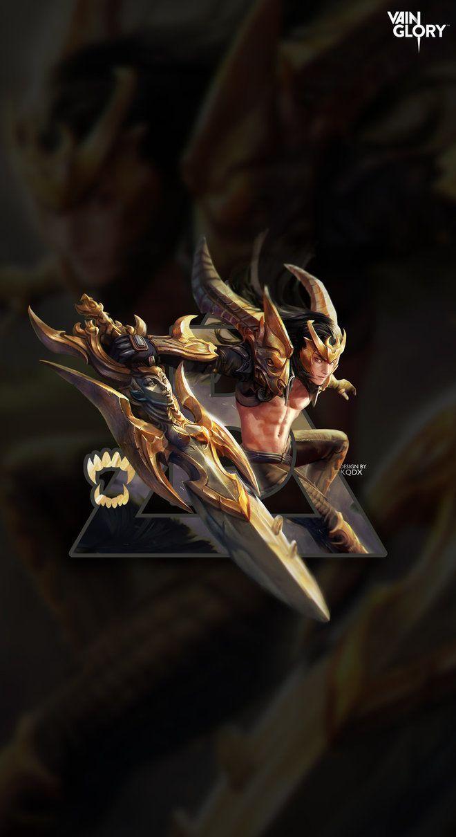 660x1210 BlackFeather Champions Fate Wallpaper by KodryKQDX. Vainglory