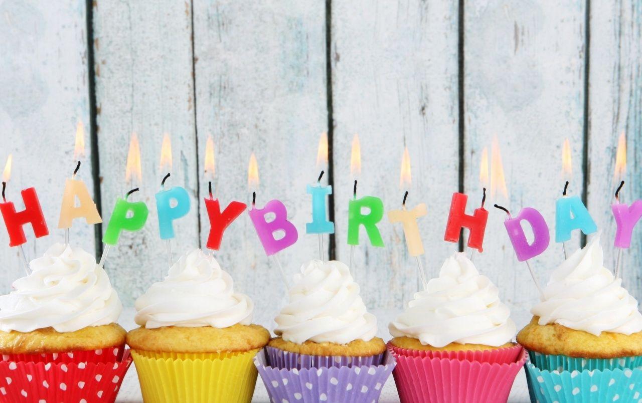 1280x804 Happy Birthday Cupcakes wallpaper. Happy Birthday Cupcakes stock