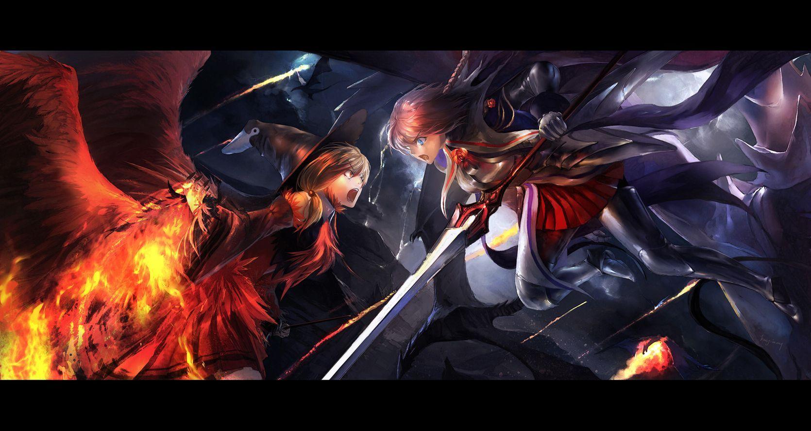 1670x888 Epic Anime Fighting Wallpaper High Definition #epic #anime