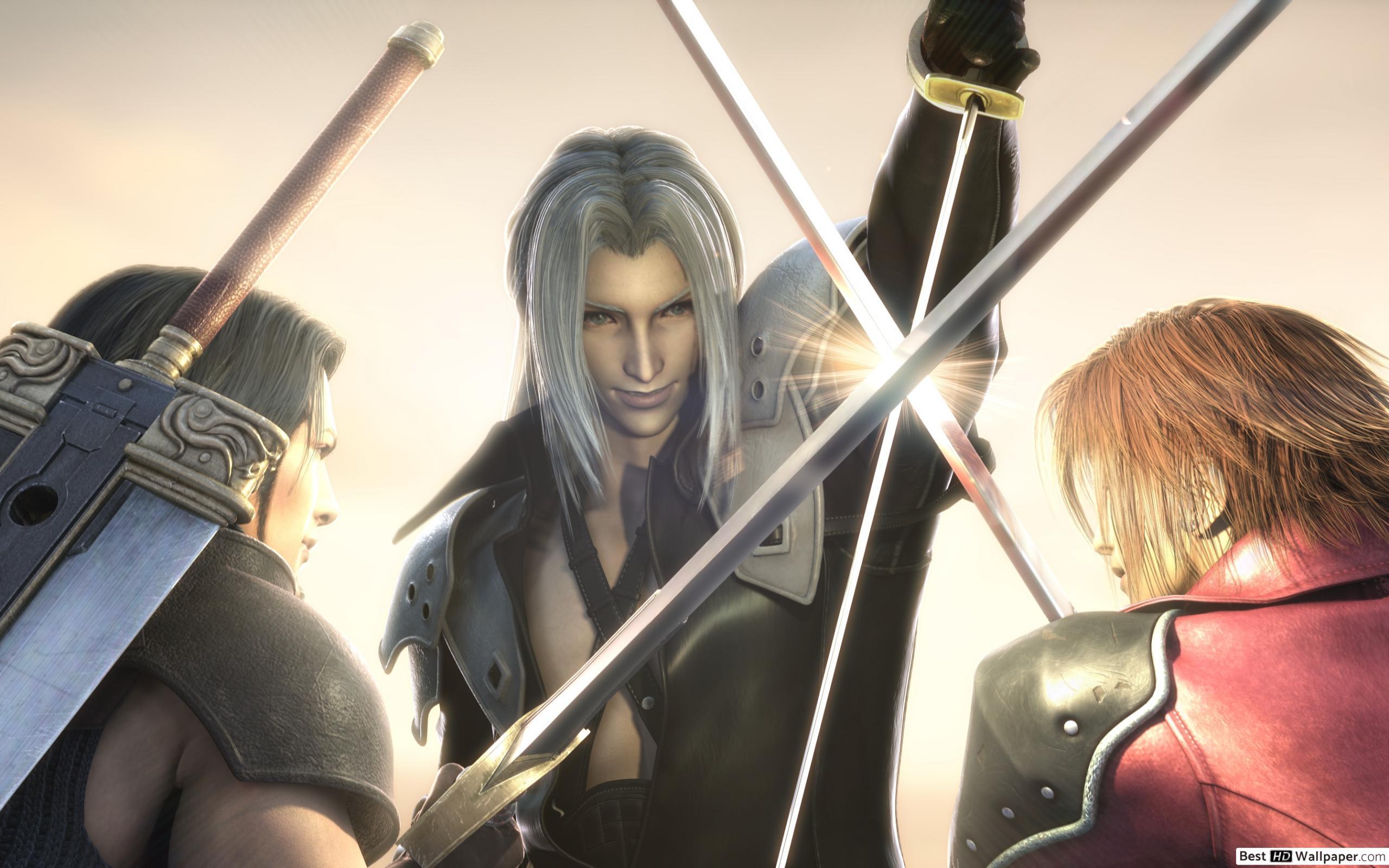 2560x1600 Final Fantasy VII Hewley, Genesis Rhapsodos Vs Sephiroth