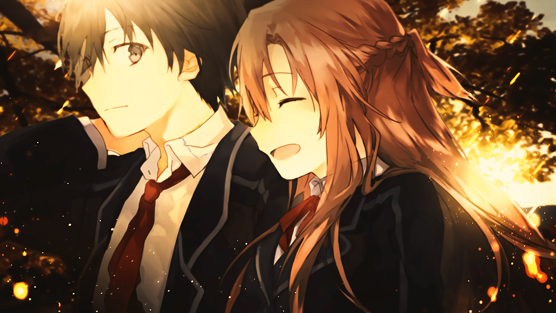1920x1080 kirito y asuna wallpaper x 1080
