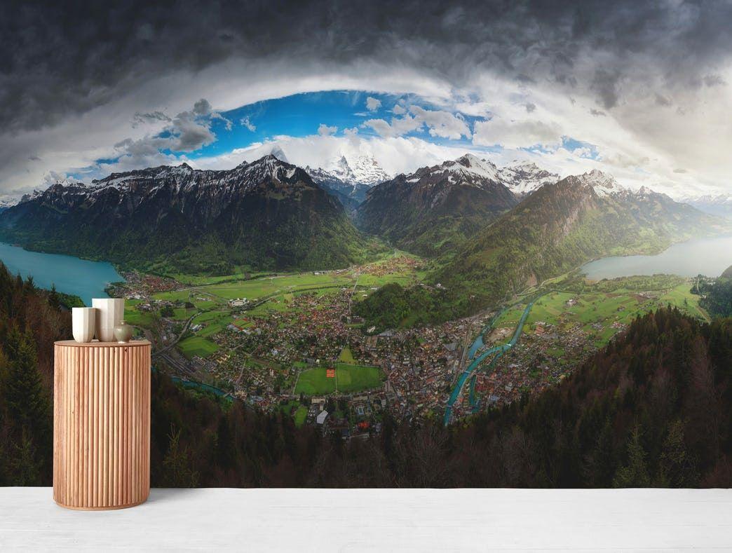 1044x789 Buy Interlaken eye wall mural shipping at Happywall.co.uk