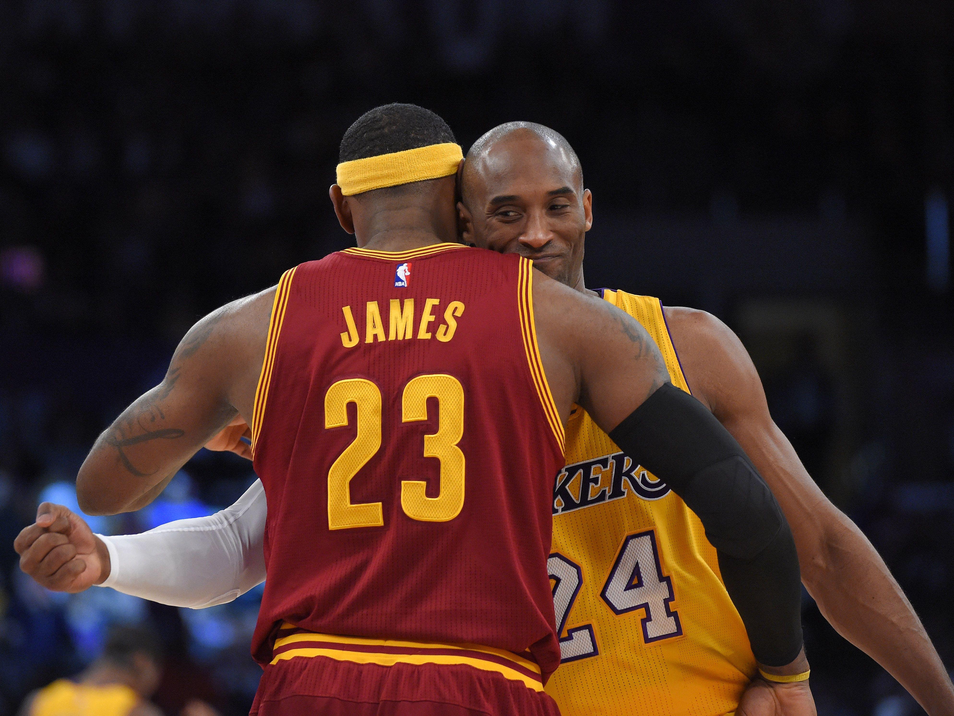 Lebron And Kobe Wallpapers - Top Free Lebron And Kobe Backgrounds ...