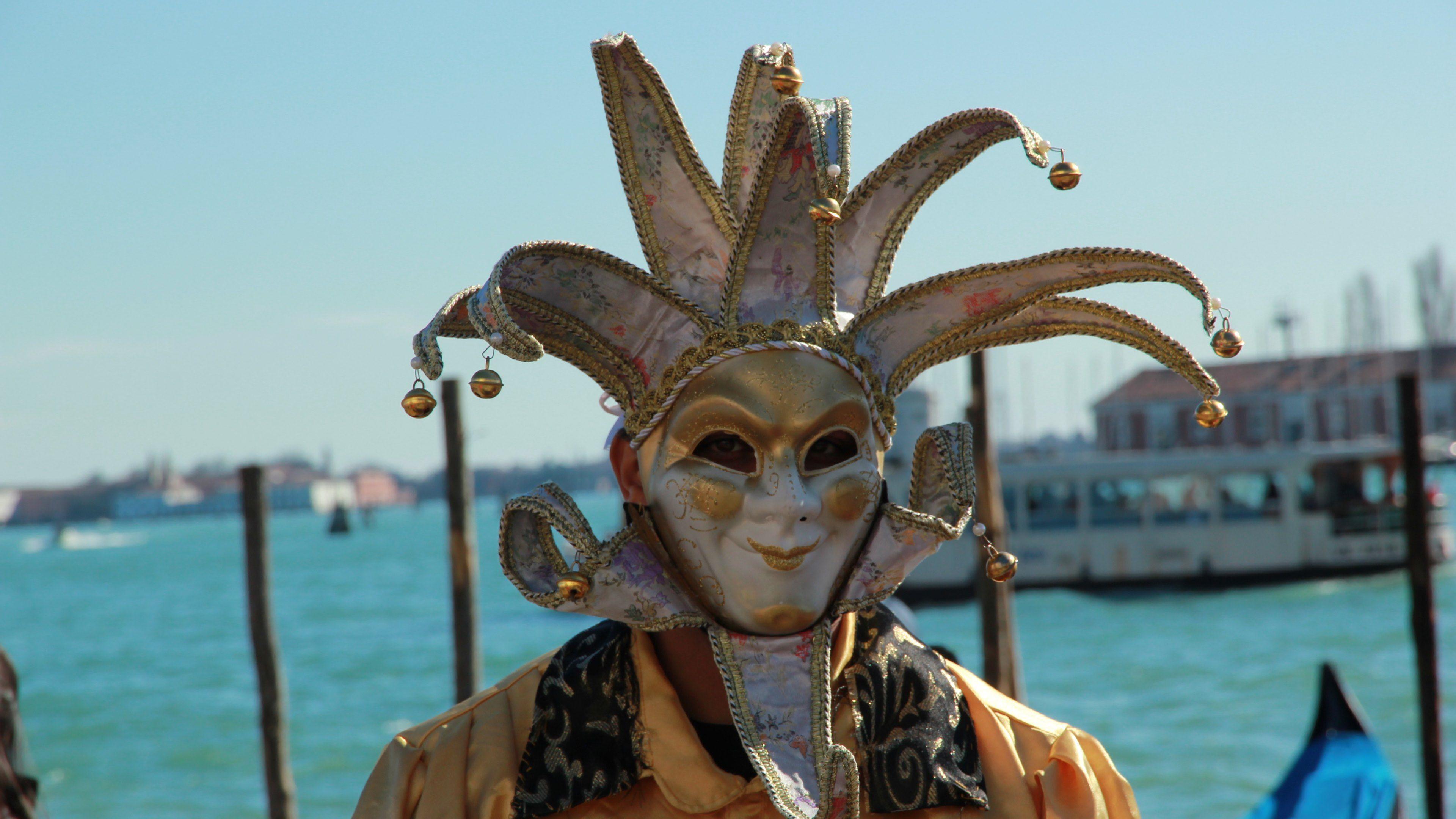 3840x2160 Masks at Venice Carnival 4k Ultra HD Wallpaper