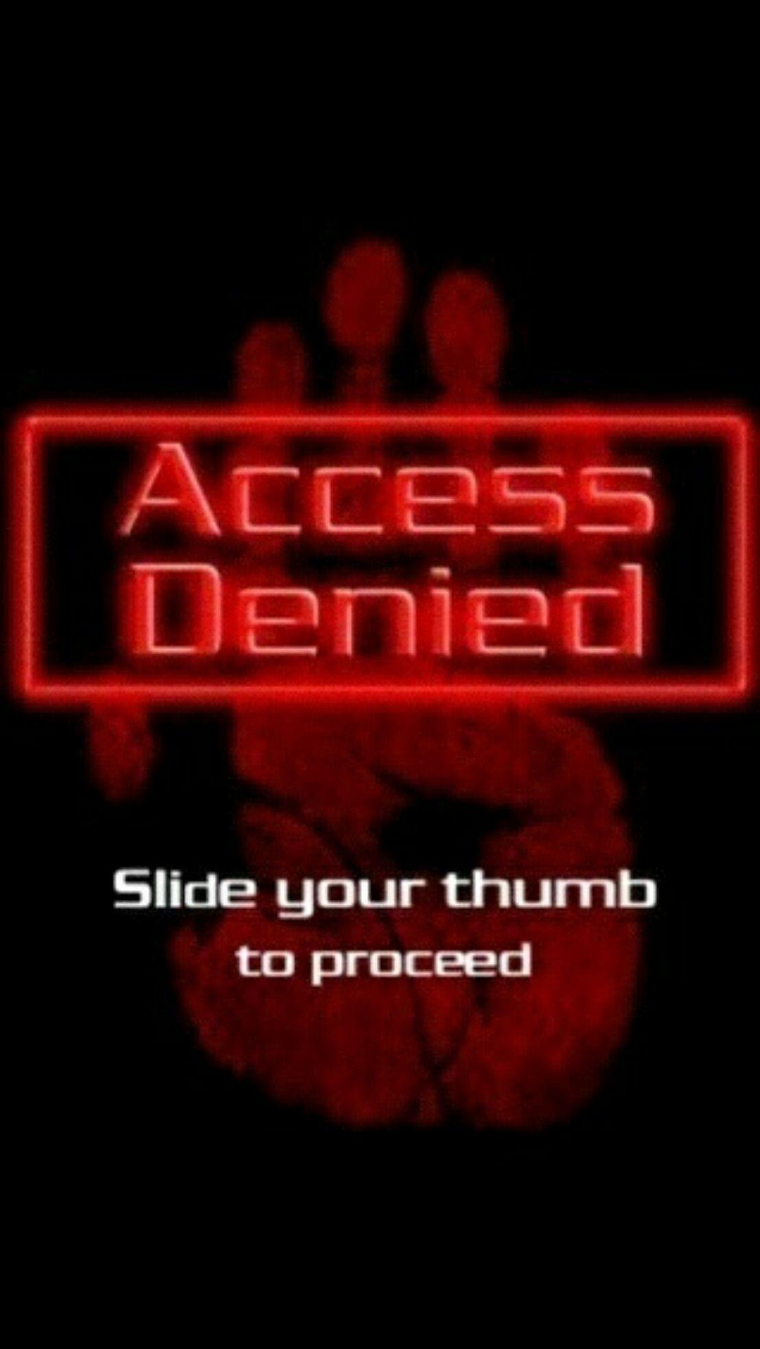 Access Denied Wallpapers - Top Free Access Denied Backgrounds