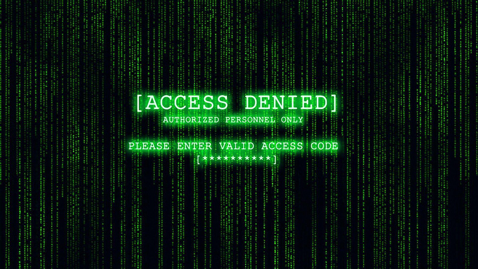 Access Denied Wallpapers Top Free Access Denied Backgrounds 