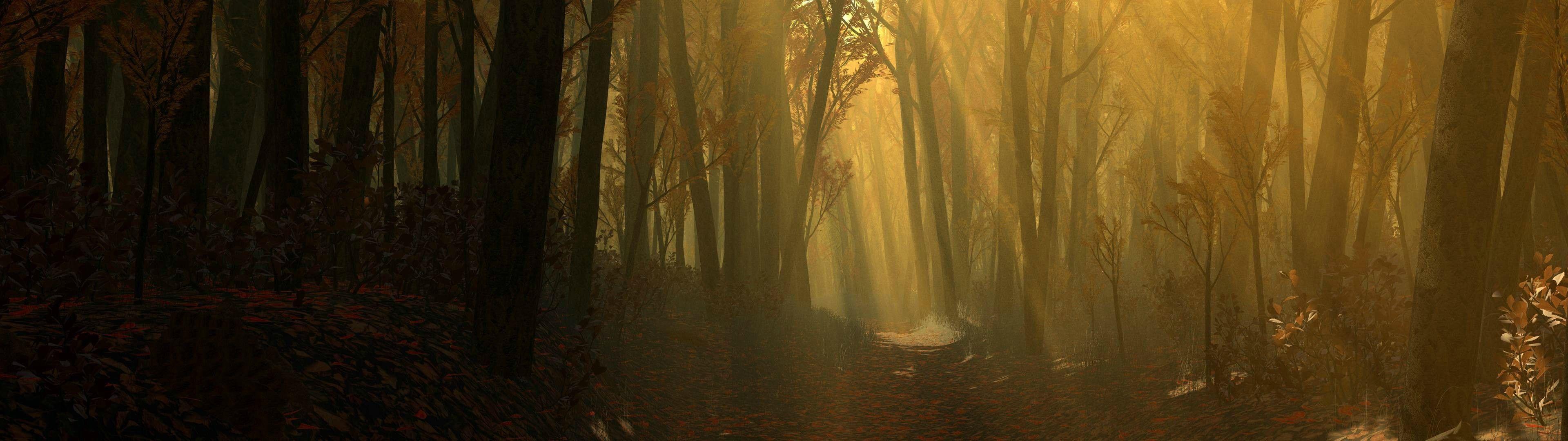 3840x1080 Forest Wallpapers - Top Free 3840x1080 Forest Backgrounds