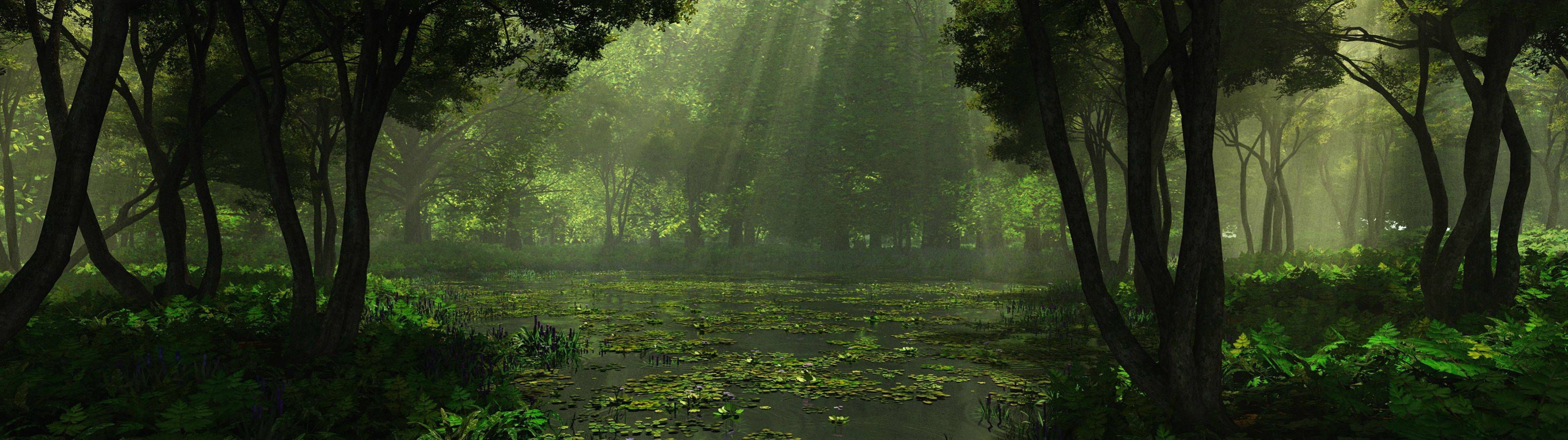 3840x1080 Forest Wallpapers - Top Free 3840x1080 Forest Backgrounds