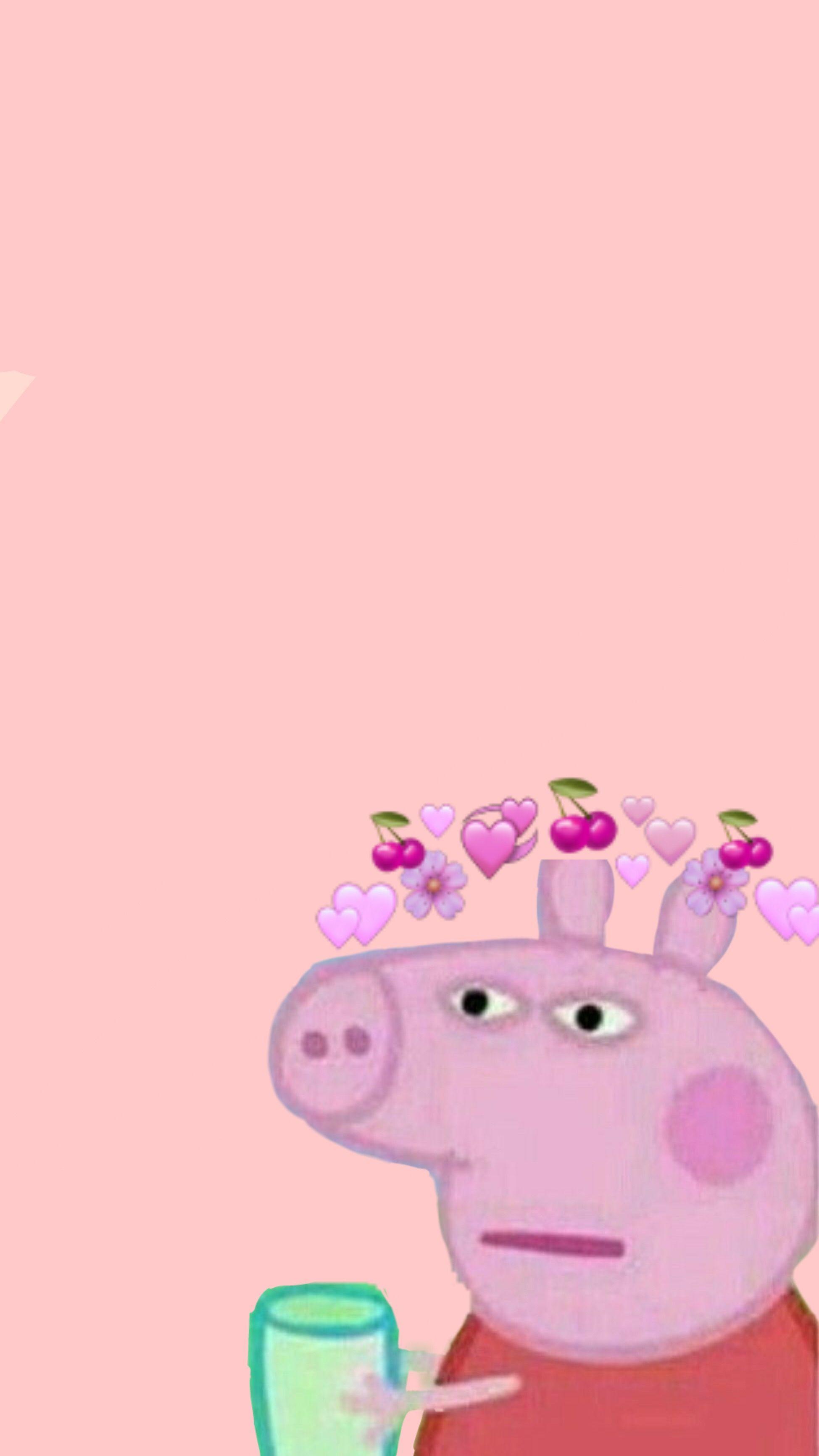1949x3463 peppapig. Funny iphone wallpaper, Funny phone wallpaper